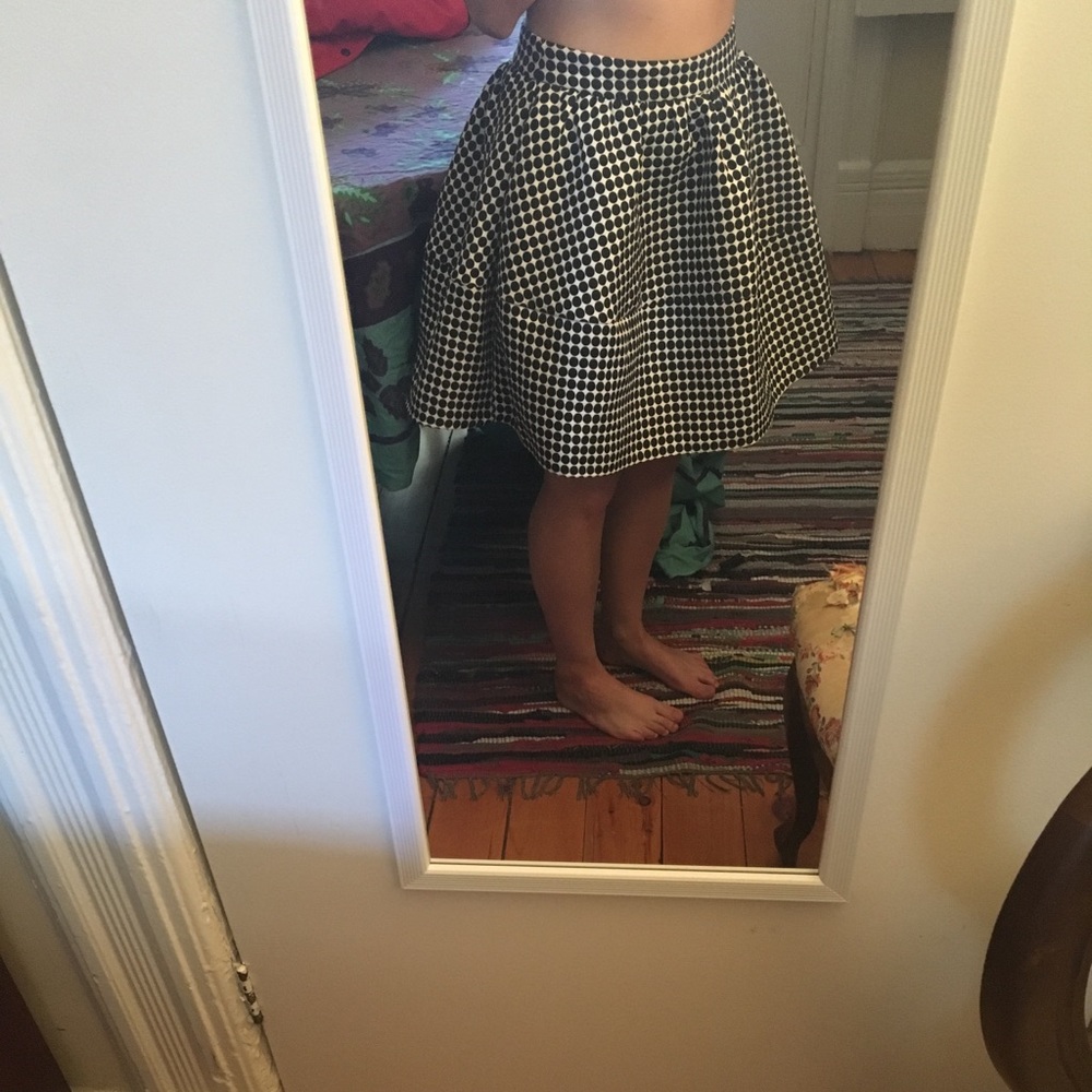Polka Dot Circle Skirt View 2